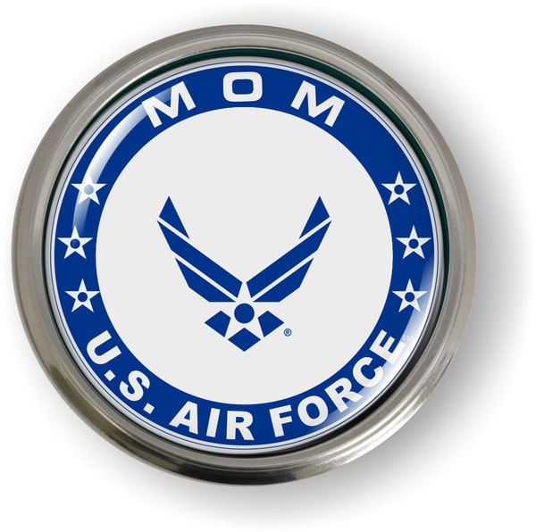 USAF - U.S. Air Force Mom Emblem (Blue Wings)